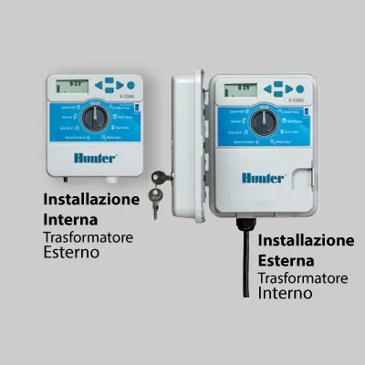 Programmatore Elettronico Xcore 8 Zone Trasf. Interno