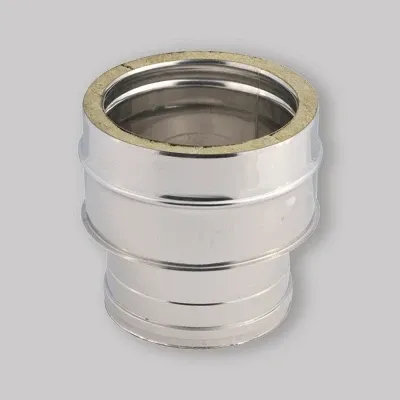 Raccordo Caldaia Inox Doppia Parete Mono 250 F X 300 M - 250 F Mono