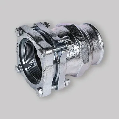Raccordo Compressione Femmina Flangiato 4" X 114,3 (4") Dn 100