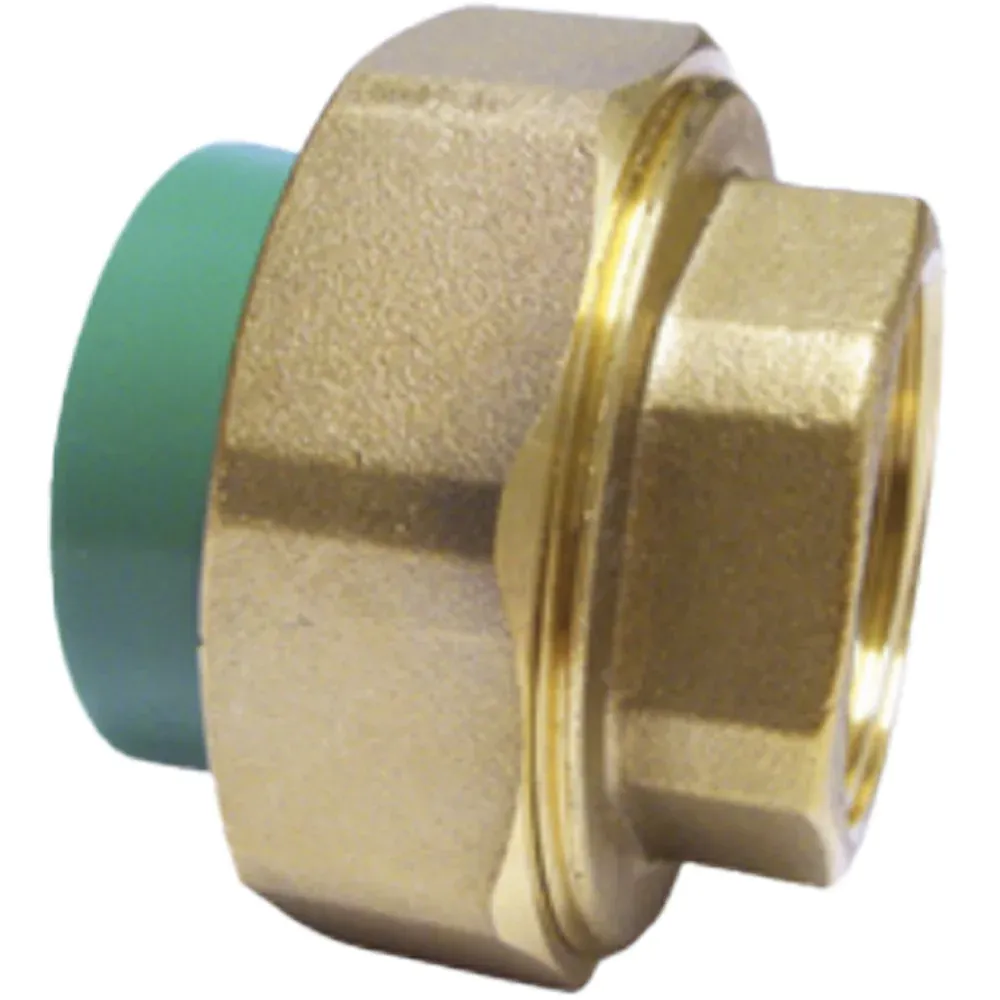 Raccordo Diritto Con Ghiera Filettato Femmina Ppr Pn 25 25 X 3/4"