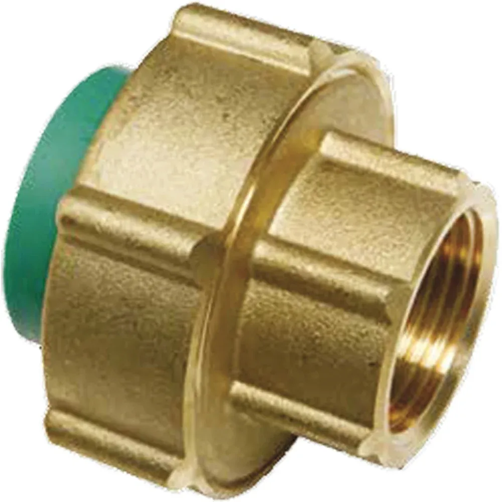 Raccordo Diritto Con Ghiera Filettato Femmina Ppr Pn 25 25 X 3/4"