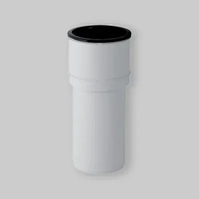 Raccordo Diritto Geberit Silent-Pp Per Wc Bianco - Ø 110 Mm