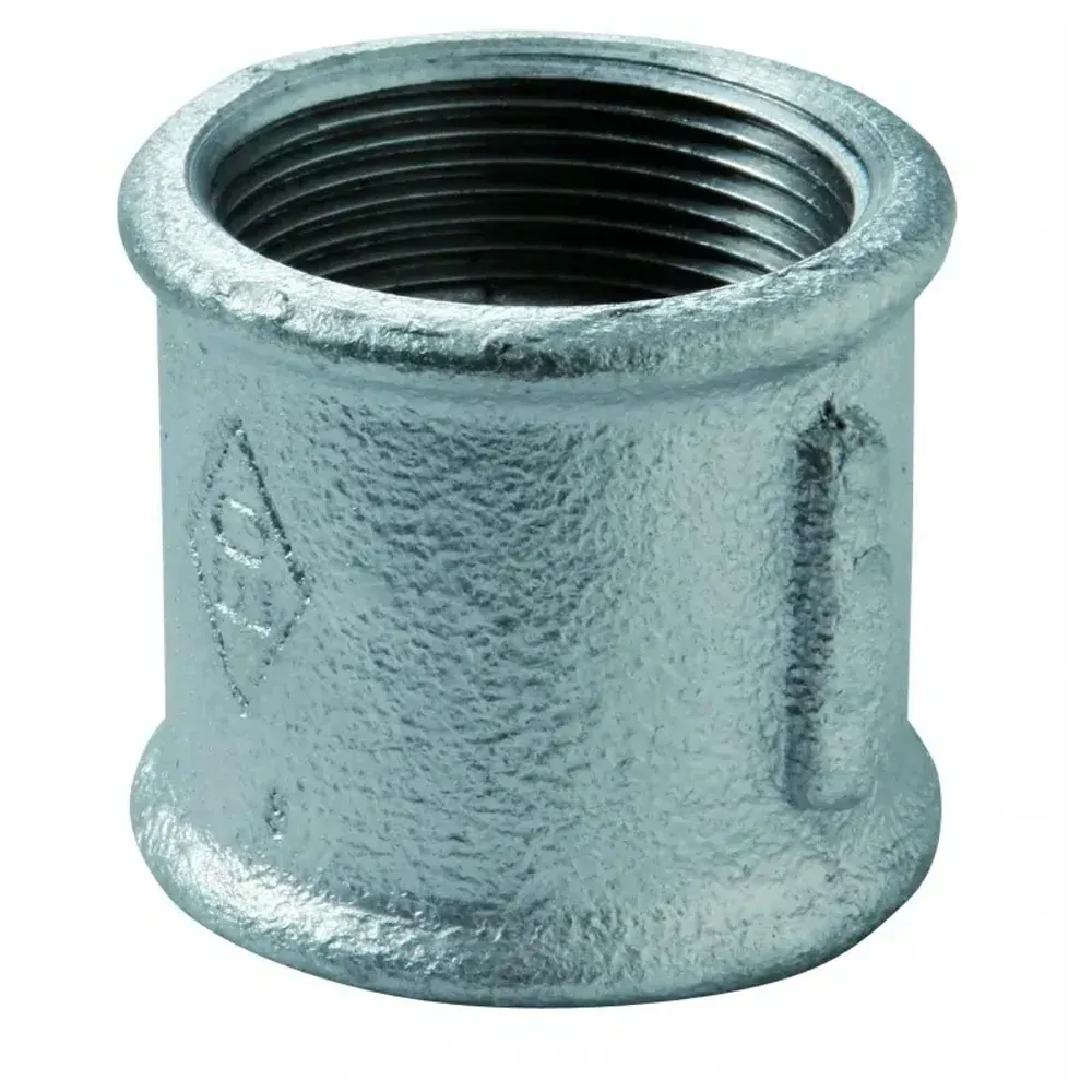 Raccordo Diritto Ff Ghisa Zincata 3"
