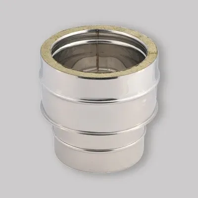 Raccordo Inox Da Monoparete Doppia Parete 250 M Mono - 300 M - 250 F