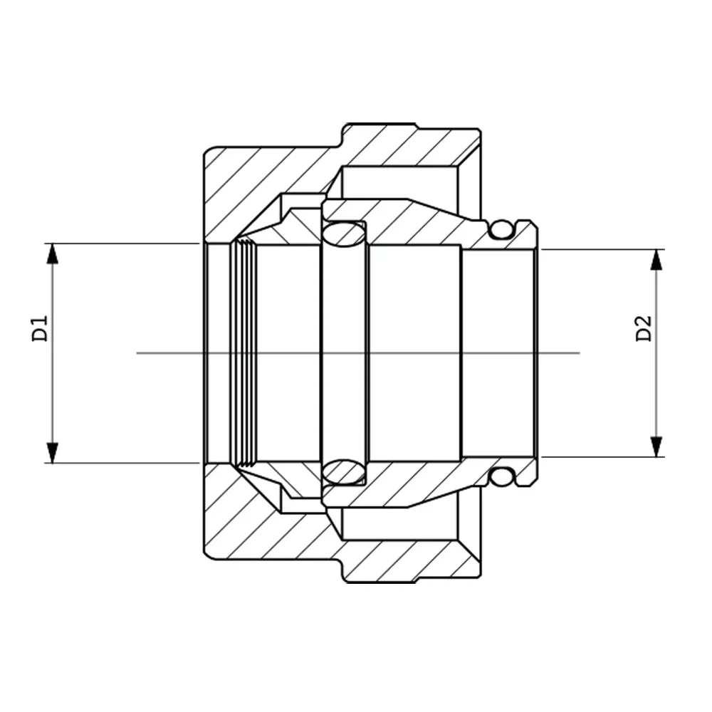 Raccordo Stringere Per Tubo Rame Teco 3/4" X Ø 16Mm