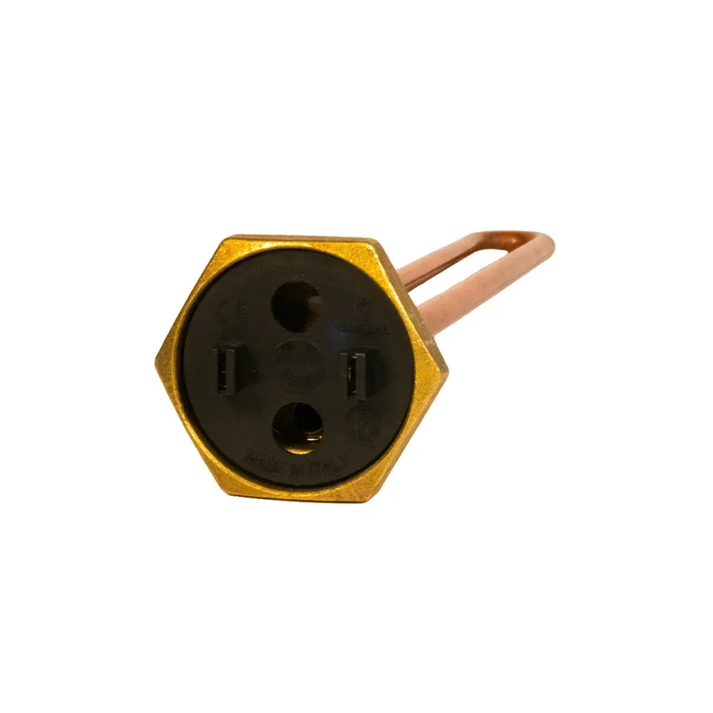 Resistenza Tappo Diritta Senza Porta Anodo 3000 W Att. 1"1/4