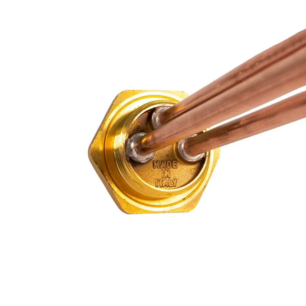 Resistenza Tappo Diritta Senza Porta Anodo 3000 W Att. 1"1/4