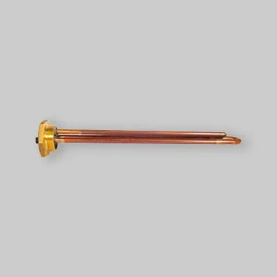 Resistenza Tappo Diritta Senza Porta Anodo 1200 W 1"1/4 Per Scald. Legna