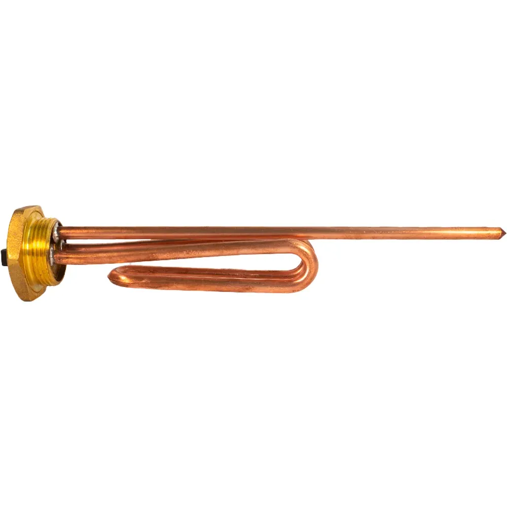 Resistenza Tappo Ricurva Senza Porta Anodo 1200 W Att. 1"1/4