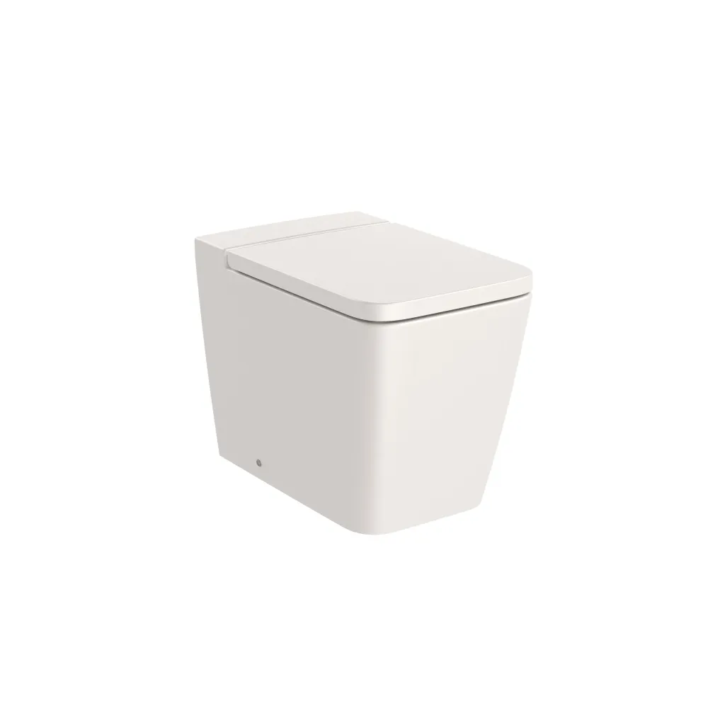 Roca - WC completo Inspira Square parete con scarico doppio beige