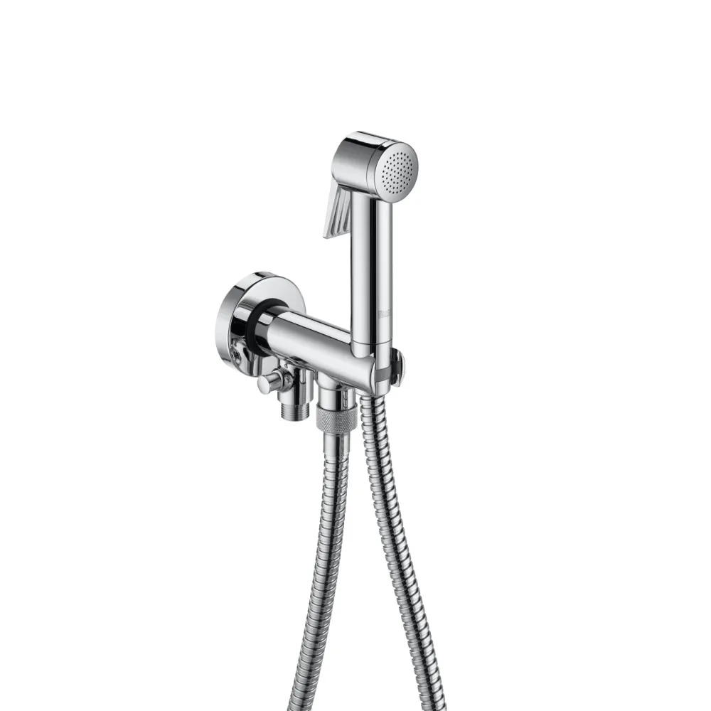 Roca - Kit doccia Bidé (2 output) Sii fresco con auto-stop, Chrome A5B9261C00