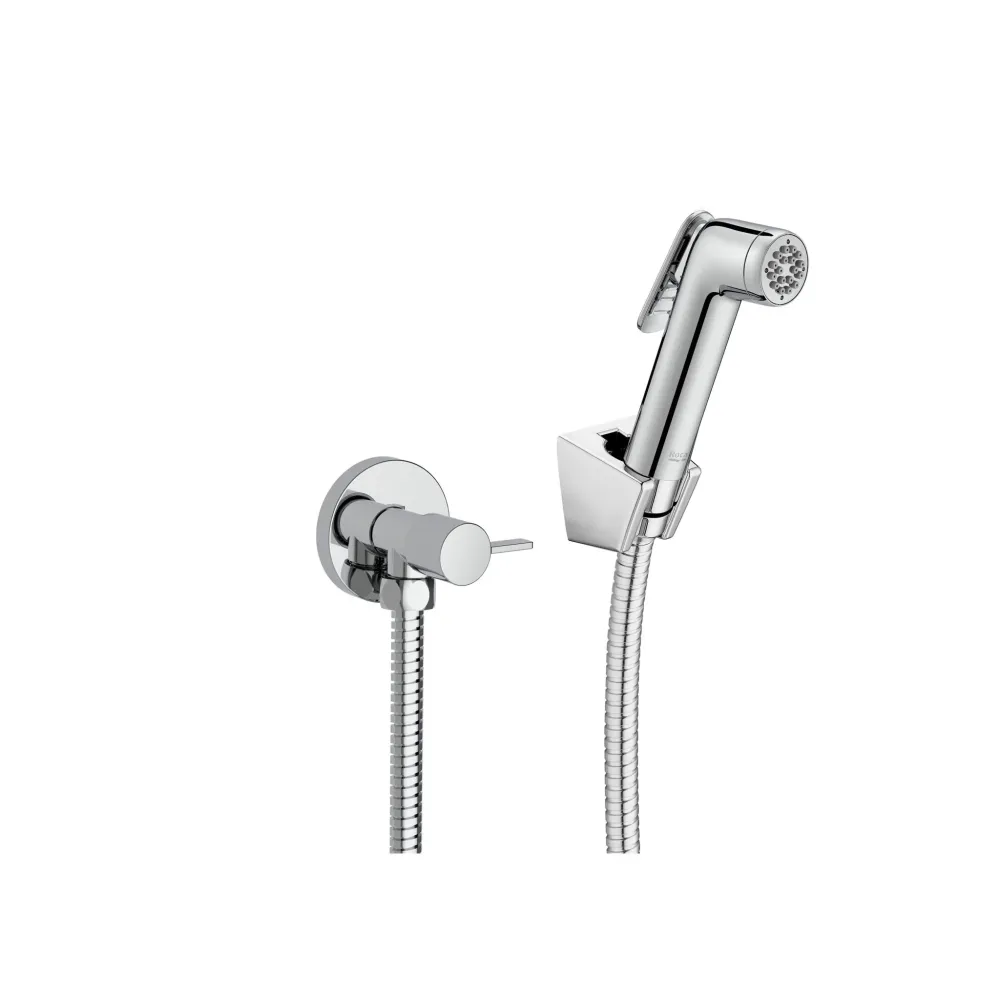 Roca - Kit doccia Bidé (1 output) Sii fresco con un tasto Step, ChromeB9M30C00 Chrome