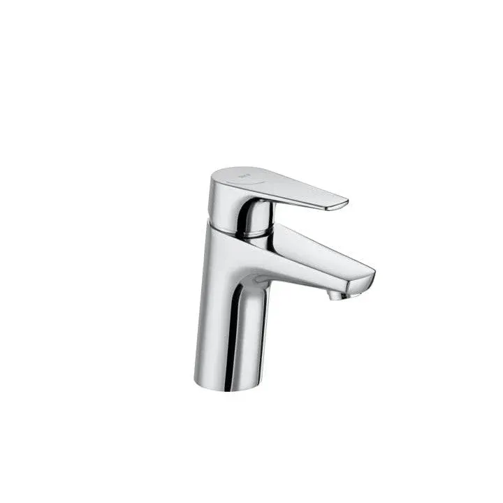 Roca - Miscelatore monocomando cromato per lavabo con corpo liscio Atlas A5A3290C00