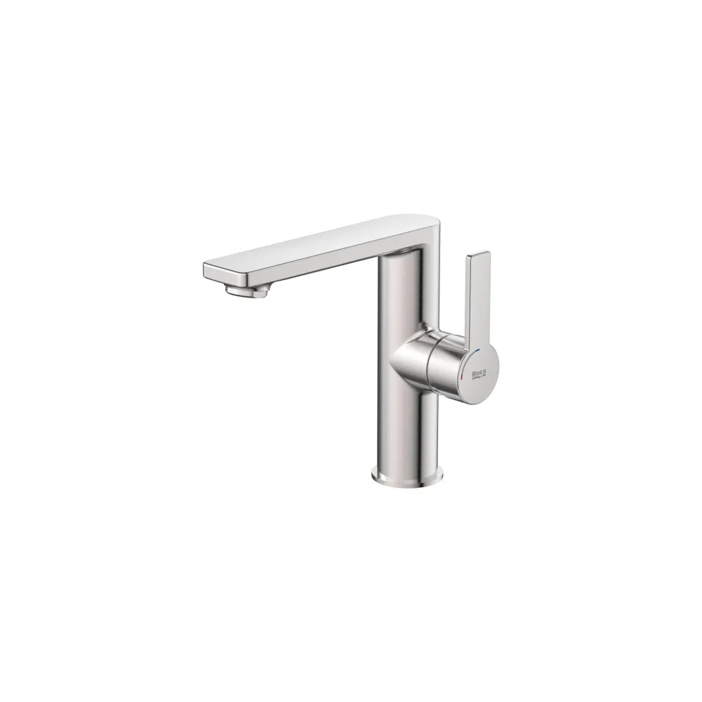 Roca - Piastra rubinetteria monocomando per lavabo cromata A5A325FC00