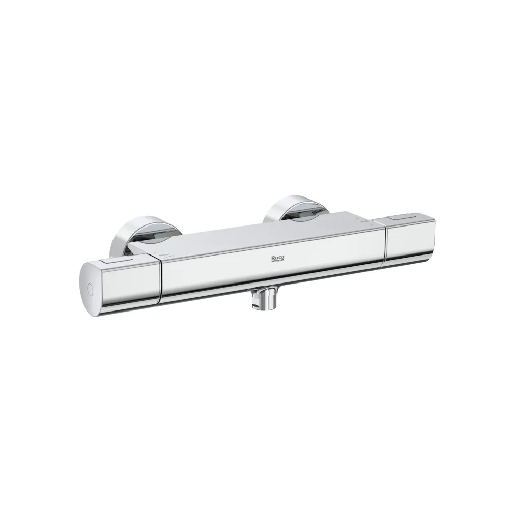 Roca - Round - Mixer termostatico esterno per doccia T -1000 Chrome142EC00