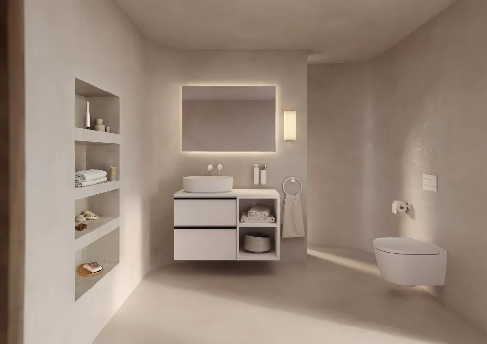 Roca – Rubinetto incassato per lavabo bianco A5A359EB00