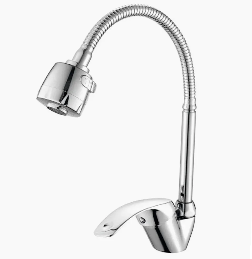 Rubinetto canna flessibile da lavello cucina con doccetta 2 getti – pratico e versatile