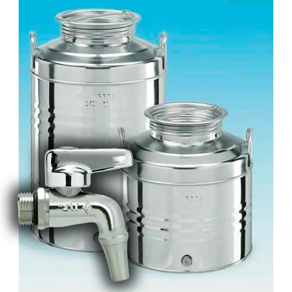 Rubinetto Ottone Per Contenitori Acciaio Per Olio Bugatti 1/2" Dn 10