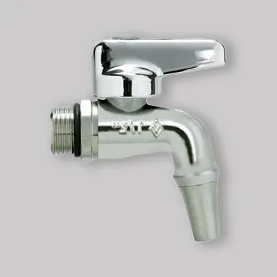 Rubinetto Ottone Per Contenitori Acciaio Per Olio Bugatti 3/8" Dn 10