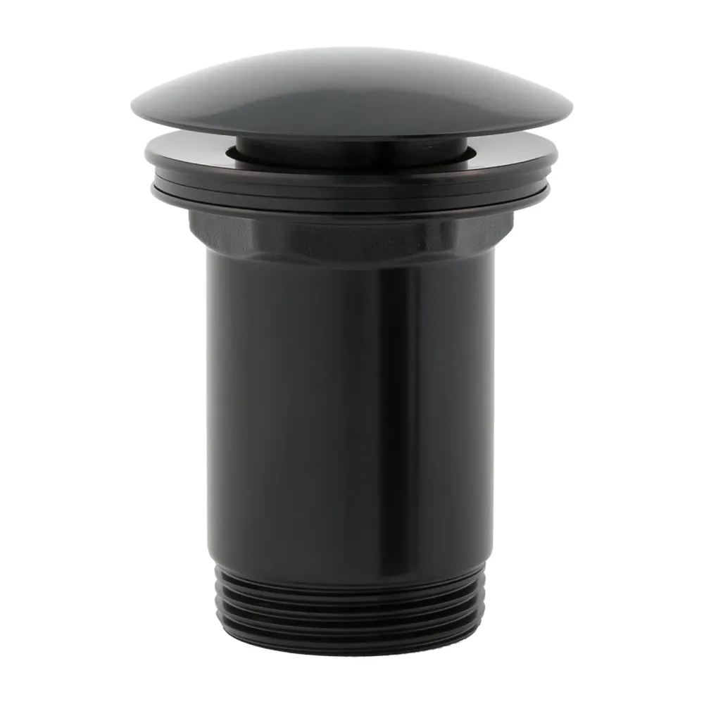 Scarico per lavabo nero opaco