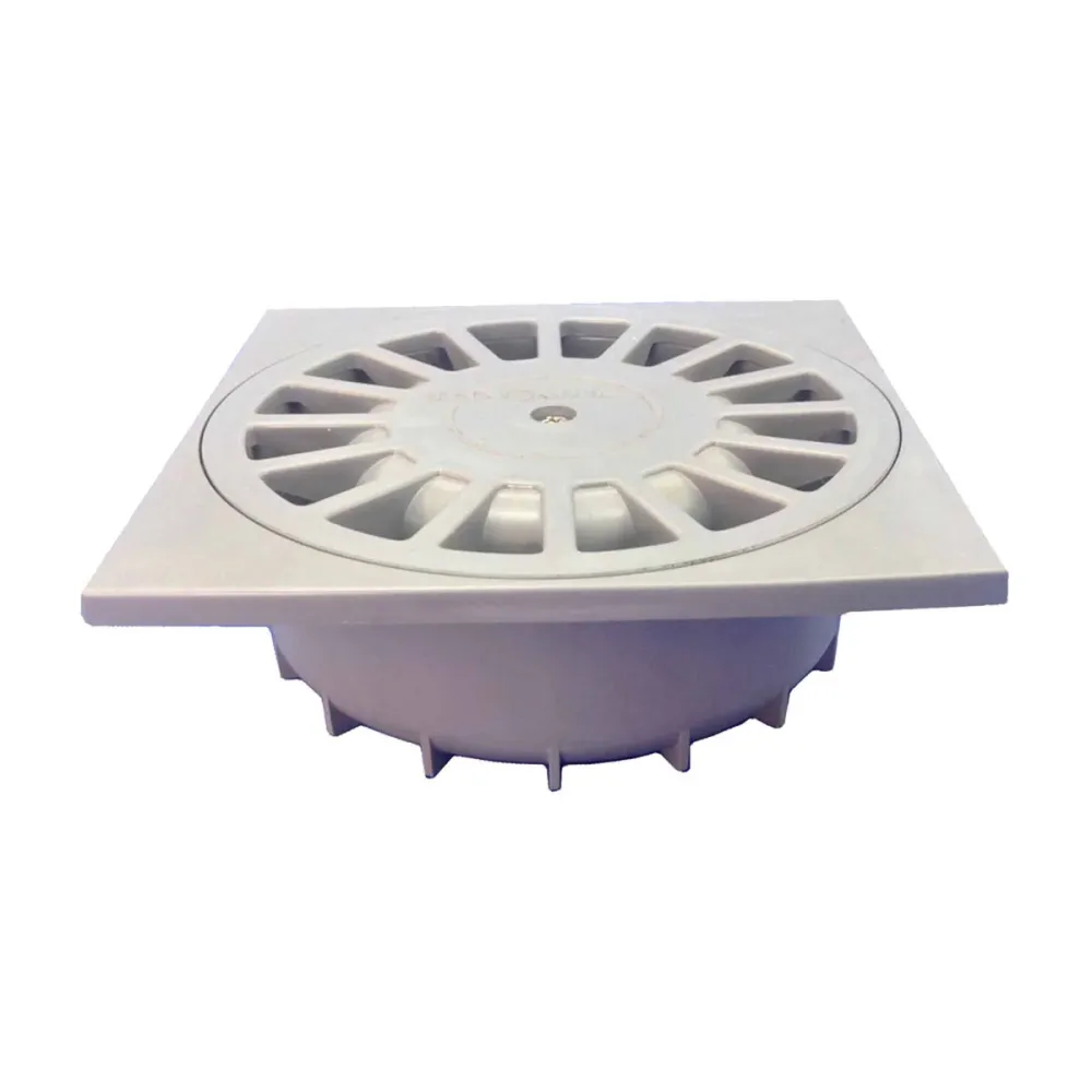 Scarico Tecnoagua T-88 PVC 20 x 20 x 7 cm Ø 11 - 9 cm Verticale