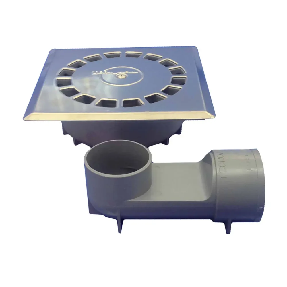 Scarico Tecnoagua T-88 VHI PVC Acciaio inossidabile 16,5 x 16,5 x 5 cm Ø 5 cm
