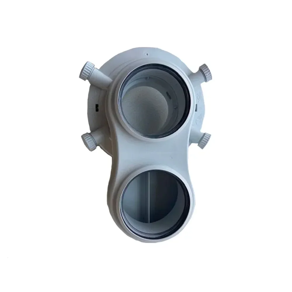 Sdoppiatore Baionetta "Ecoblock" Per Caldaie Vaillant Ø80/80 Mm