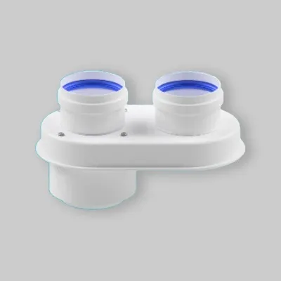 Sdoppiatore Monoblocco Per Scaldino Euroline Thermex Ø80 Ff