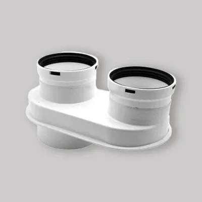 Sdoppiatore Per Caldaie Baxi Ø80/80 Mm