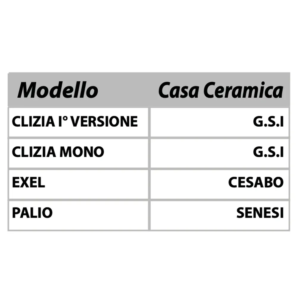 Sedile Colato Palio Bianco