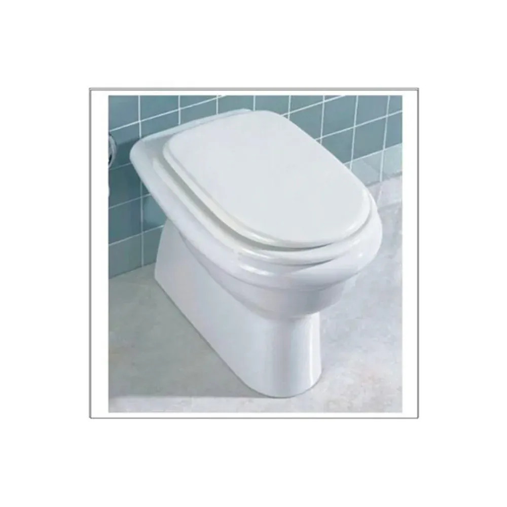 Sedile Mdf Poliesterato Afrodite Bianco - Chiusura Normale