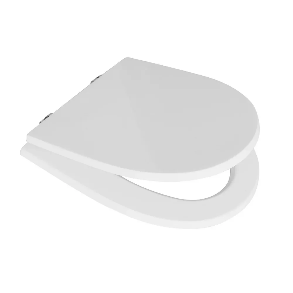 Sedile Mdf Poliesterato Baia Bianco - Chiusura Normale