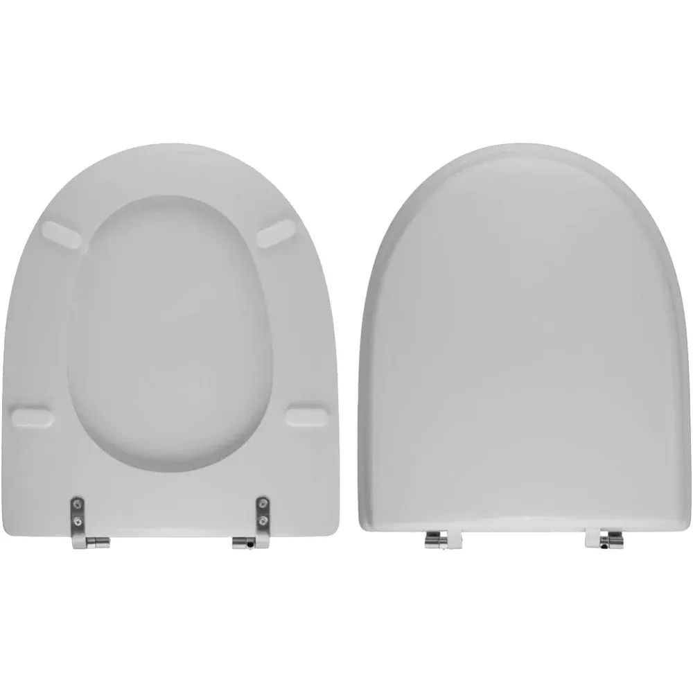 Sedile Mdf Poliesterato Baia Bianco - Chiusura Normale