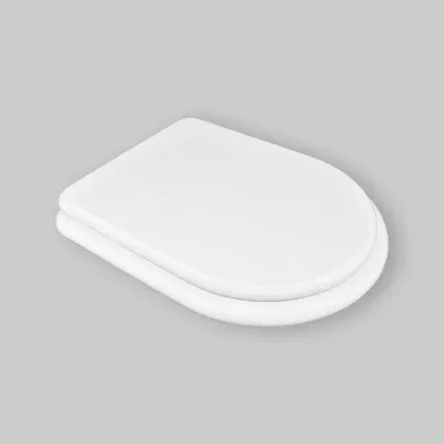 Sedile Mdf Poliesterato Clodia Bianco - Chiusura Normale