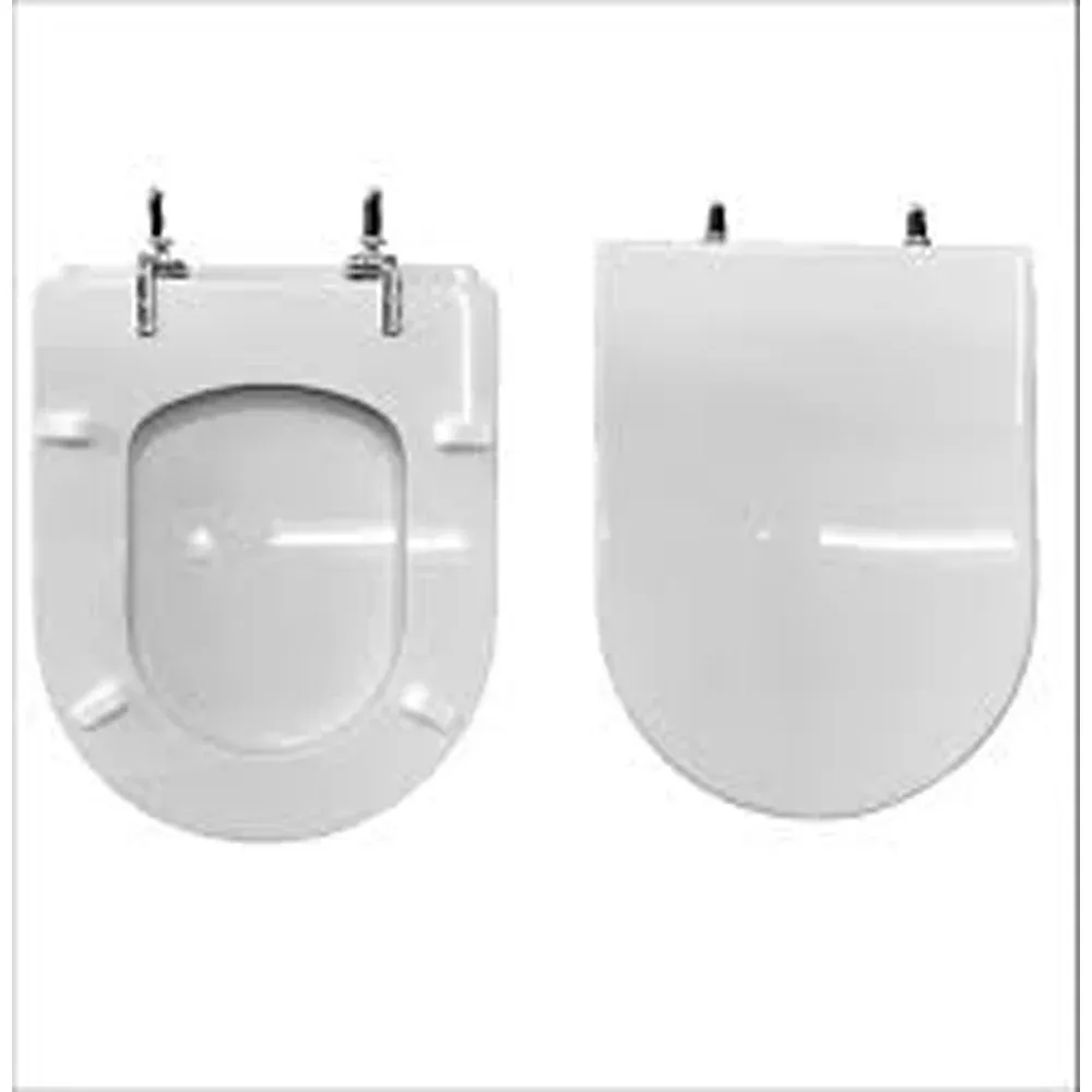 Sedile Mdf Poliesterato Clodia Bianco - Chiusura Normale