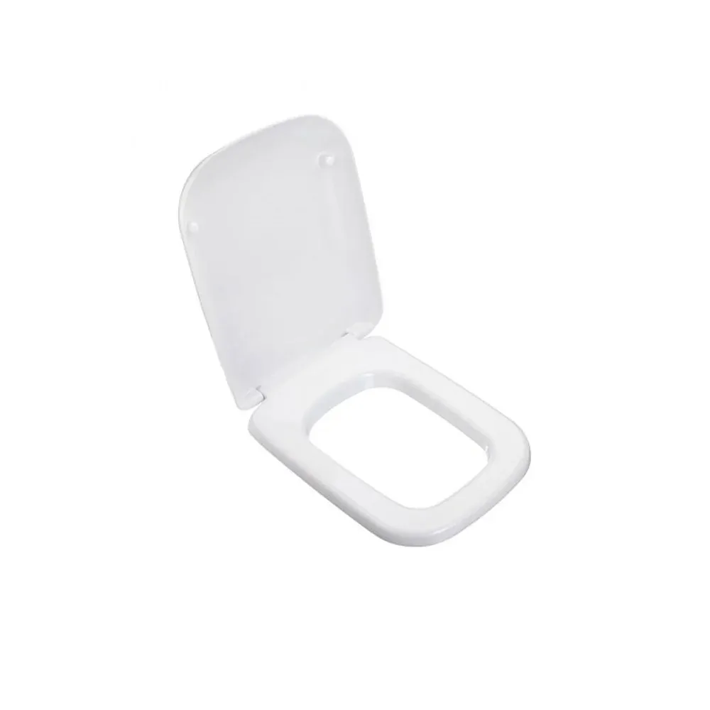 Sedile Mdf Poliesterato Conca Bianco - Chiusura Normale