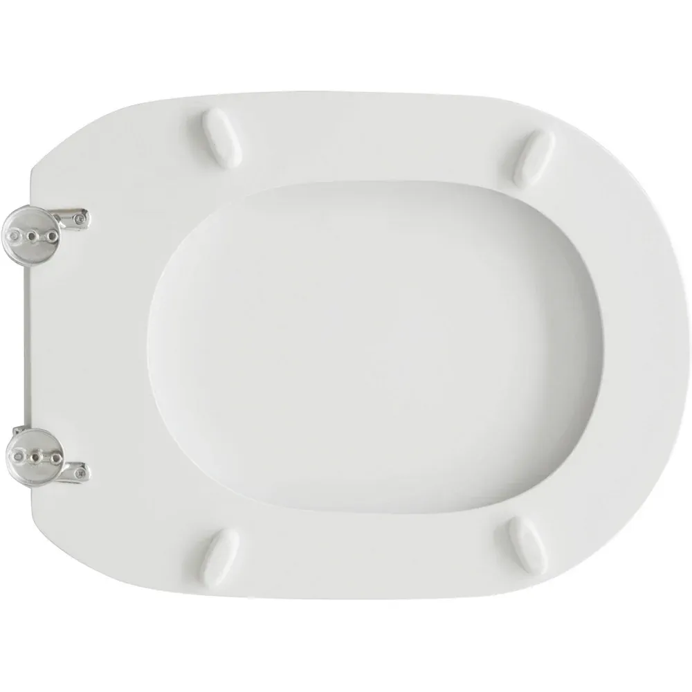 Sedile Mdf Poliesterato Diana Bianco - Chiusrua Normale
