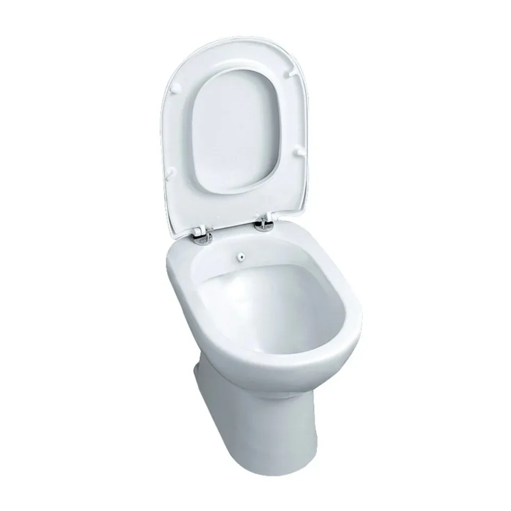 Sedile Mdf Poliesterato Diana Bianco - Chiusrua Normale