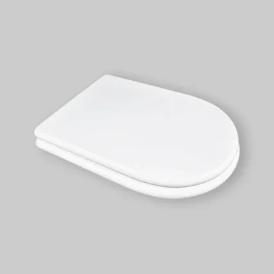 Sedile Mdf Poliesterato Medea Bianco - Chiusura Normale