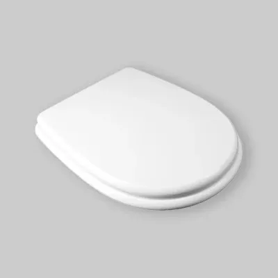 Sedile Mdf Poliesterato Pratika Bianco - Chiusura Normale