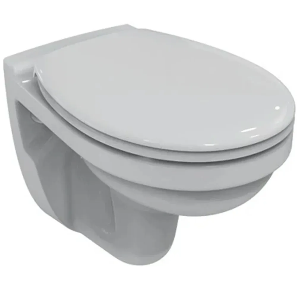 Sedile Mdf Poliesterato Quarzo Bianco - Chiusura Normale