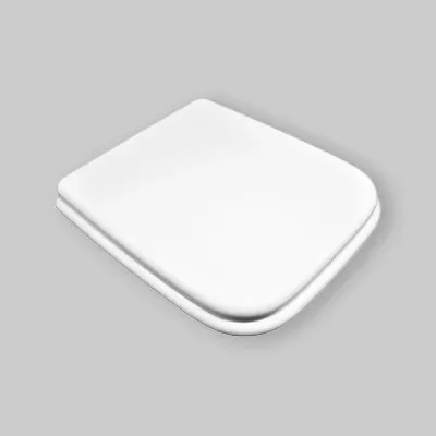 Sedile Mdf Poliesterato Traccia Bianco - Chiusura Normale