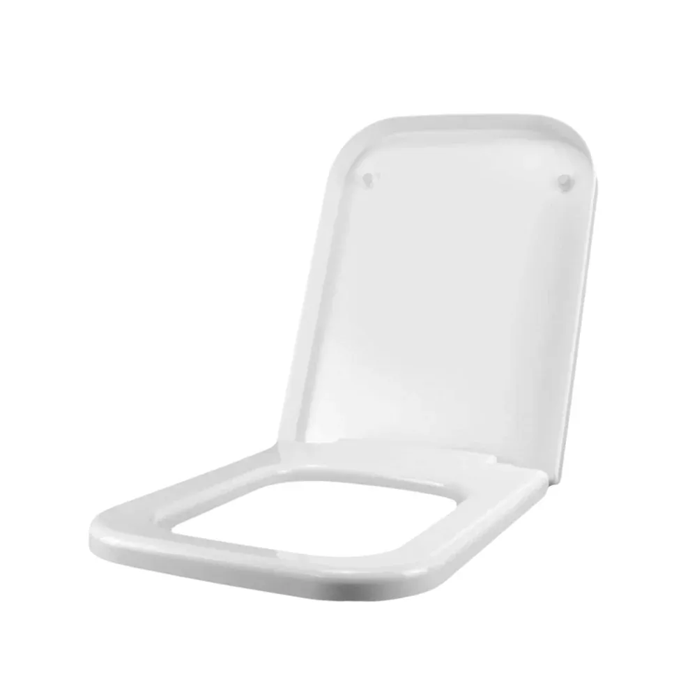 Sedile Mdf Poliesterato Traccia Bianco - Chiusura Normale