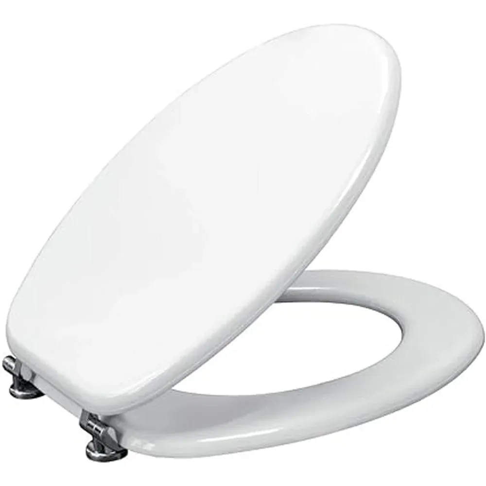 Sedile Mdf Poliesterato Universale Bianco - Chiusura Normale