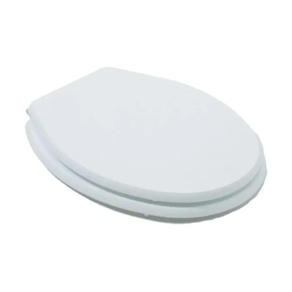 Sedile Mdf Poliesterato Universale Bianco - Chiusura Normale