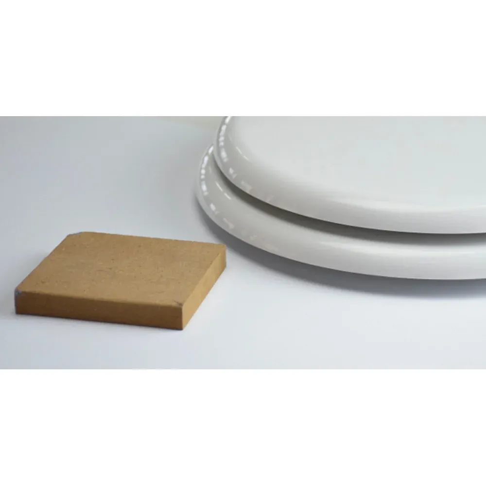 Sedile Mdf Poliesterato Universale Bianco - Chiusura Normale