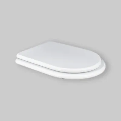 Sedile Mdf Poliesterato Venere Bianco - Chiusura Normale