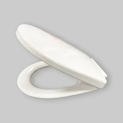 Sedile Per Vaso Disabile Chiuso Termoplastico Bianco