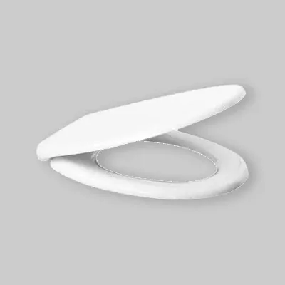 Sedile Termoindurente Universale Sgancio Rapido Bianco - Chiusura Normale
