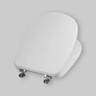 Sedile Tesi Mdf Laccato Bianco - Chiusura Normale